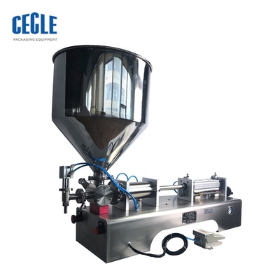 FF6-500 50-500ML одно наклеивают заполняя пневматическое головы машины semi автоматическое для всех продуктов затира